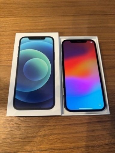 値下げしました！iPhone12 128GB SIMフリー　ブルー