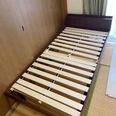 家具 ベッド シングルベッド　ベッドフレームの画像