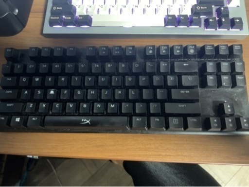 HyperX Alloy FPS Pro ゲーミングキーボード 赤軸 FPSゲーム向け LEDバックライト