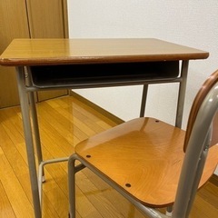 学校机　イスセットの画像