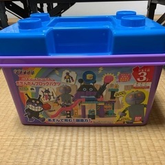 アンパンマン　ブロックとカルタセット　決まりましたの画像