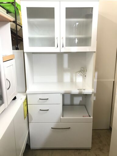 ニトリ キッチンボード ダリア 幅80cm 収納家具 シンプル d3053 ニトリ キッチンボード ダリア 幅80cm 収納家具 シンプル d3053 ニトリ