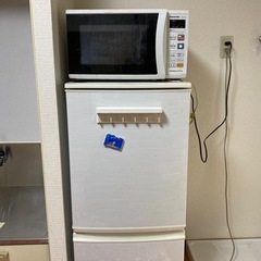 高円寺　電子レンジ・冷蔵庫セット