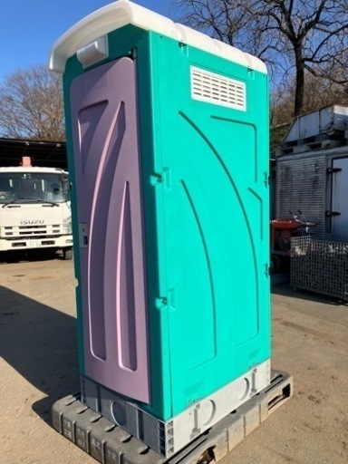 展示品照明手洗い付き簡易トイレ