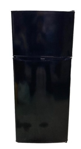ハイアール 130L 2ドア冷蔵庫　ブラック【右開き】Haier JR-N130A  2ドア 冷凍冷蔵庫  ノンフロン冷凍冷蔵庫