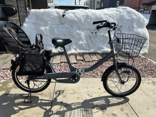 子乗せチャイルドシート付自転車 (ふじ) 札幌の電動アシスト自転車の