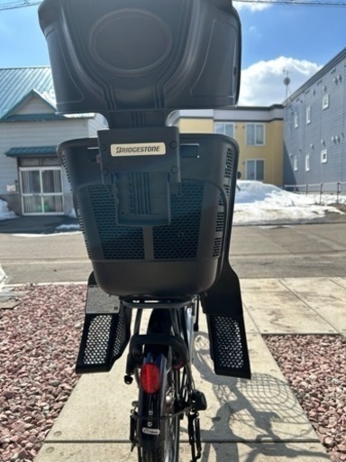 子乗せ　チャイルドシート付　自転車