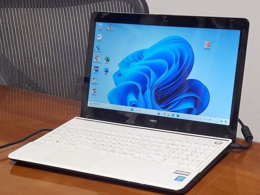 NEC 15インチ【win10+win11 起動8秒 CPUスコア5334】i7/新品SSD240GB/ office JW-CAD
