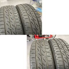 INTER MILANO VOLTEC HYPER MS SPECIAL 15インチホイール＋タイヤ 15×4.5J PCD100 ET45 ブリヂストン NEXTRY 165/55R15 2020年製 札幌市の画像
