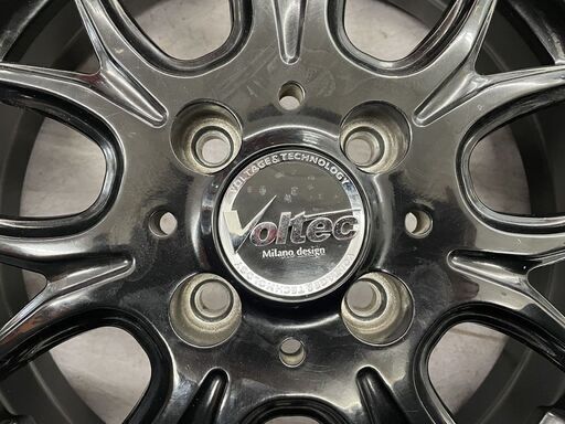 INTER MILANO VOLTEC HYPER MS SPECIAL 15インチホイール＋タイヤ 15×4.5J PCD100 ET45 ブリヂストン NEXTRY 165/55R15 2020年製 札幌市