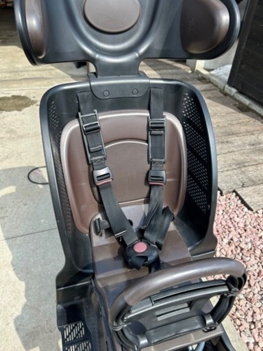 子乗せ　チャイルドシート付　自転車