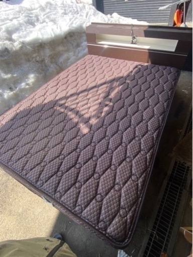 家具 ダブルベッド☆マットレスのみ☆新生活応援