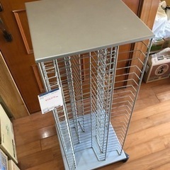 アルミ　ブックトローリー　単行本収納？の画像