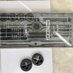 タップダイスセット　メートルネジ（Ｍ）20PCの画像