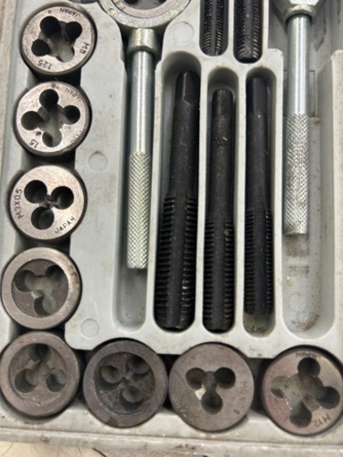 タップダイスセット　メートルネジ（Ｍ）20PC