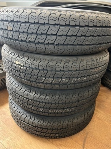 新品ヨコハマタイヤ、新品ホイール145/80R12