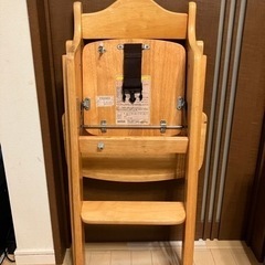 KATOJI カトージ　木製　ハイチェアの画像