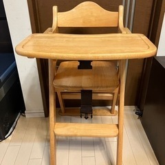 KATOJI カトージ　木製　ハイチェアの画像