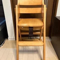 KATOJI カトージ　木製　ハイチェアの画像