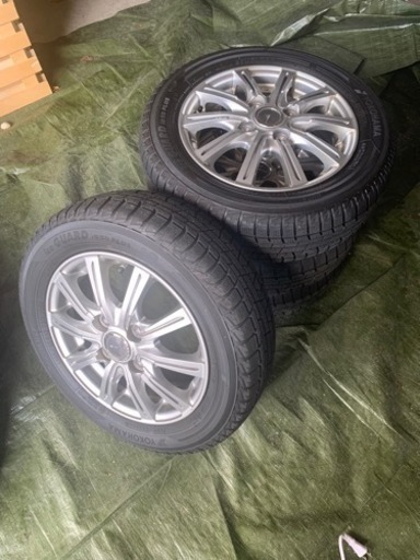 《取引終了》軽四自動車用ホイール付きスタッドレスタイヤ