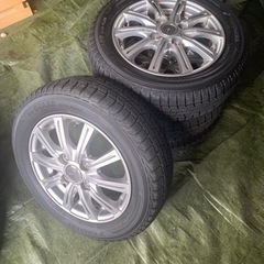 《取引終了》軽四自動車用ホイール付きスタッドレスタイヤ