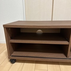 ニトリ テレビ台 ブラウン 【引き取り決定しました】の画像