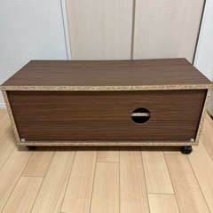 ニトリ テレビ台 ブラウン 【引き取り決定しました】の画像