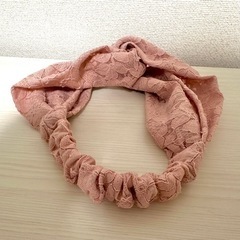 【未使用】ターバンピンク　大人用の画像