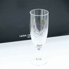 未使用保管品 HOYA CRYSTAL ピルスナー・5 5客組 CHS5716E ビアグラス ホヤクリスタル 札幌市 清田区 平岡の画像