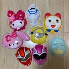 キャラクター　おめん　8枚