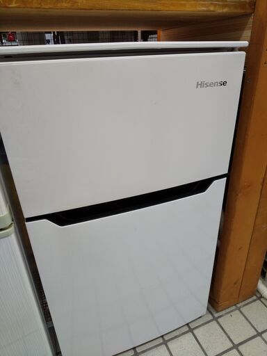 ハイセンス 2ドア冷蔵庫 93L HR-B95A 2018 N22-1511 高く買取るゾウ八幡西店