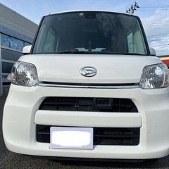 タント★車検R6/10★TV走行中に視聴OK・カメラ自動ブレーキ★