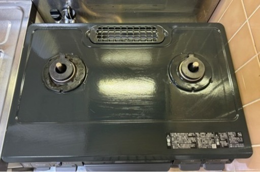 リンナイ｜Rinnai ガステーブルコンロ　2口　都市ガス　美品　グリル新品