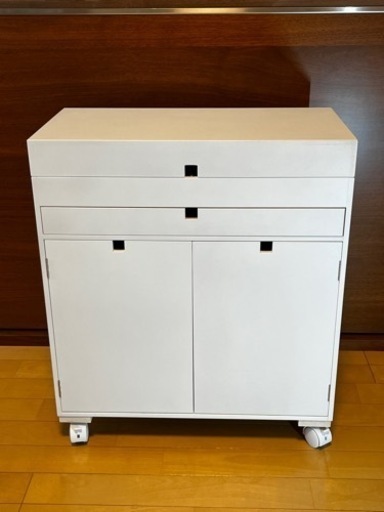 dinos ソーイングボックス ミシン収納ワゴン H53003