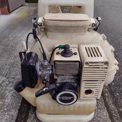 丸山散布機MD6010をブロアーとして活用