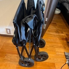 【受け渡し予定者あり】キャンプ　モンターナ　折りたたみワゴン　折りたたみカート　アウトドア　スポーツの画像