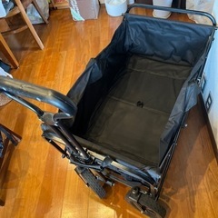 【受け渡し予定者あり】キャンプ　モンターナ　折りたたみワゴン　折りたたみカート　アウトドア　スポーツの画像