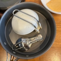 【受け渡し予定者あり】キャンプ　登山　コッヘルクッカーセットの画像