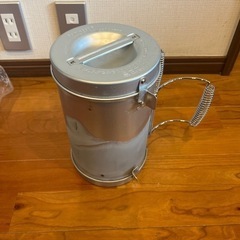 【受け渡し予定者あり】火おこし兼用火消しつぼ　の画像