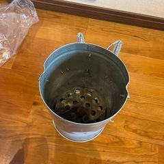 【受け渡し予定者あり】火おこし兼用火消しつぼ　の画像