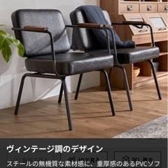 【値下げ】　LOWYA ロウヤ　ダイニングチェア 2脚　の画像