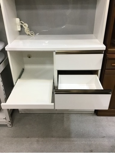 ●販売終了●レンジボード　中古品　棚板なし