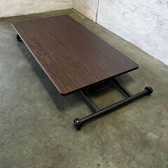 【ジモティ限定特価】 昇降テーブル センターテーブル  アウトドア の画像