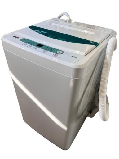 NO.1287 《お値下げ中！》【2020年製】YAMADA 全自動洗濯機 4.5kg YWM-T45G1