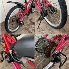 男の子用自転車 20インチ 大日産業・タックルボーイ（レッド
