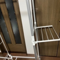 【引取先決まりました】室内干ラック　生活雑貨 洗濯用品 物干し竿、ロープの画像