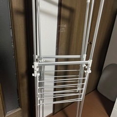 【引取先決まりました】室内干ラック　生活雑貨 洗濯用品 物干し竿、ロープの画像