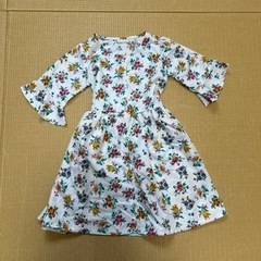 値下げ100㎝花柄ワンピース