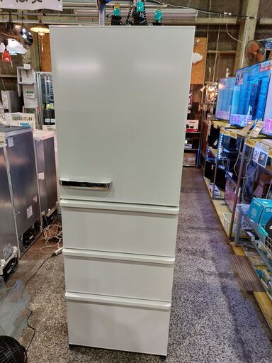 ✨安心の除菌洗浄済✨AQUA 2023年製  AQR-V37N（W)-1 368L 4ドア冷蔵庫 【愛市IR016437-104】