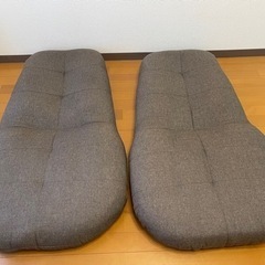 リクライニング座椅子2個の画像